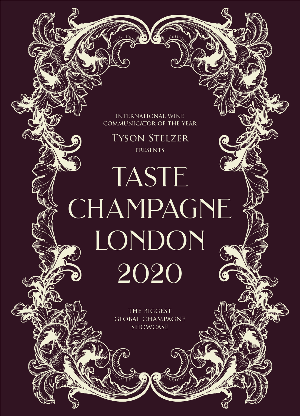 Taste Champagne London 2020 Tasting Book