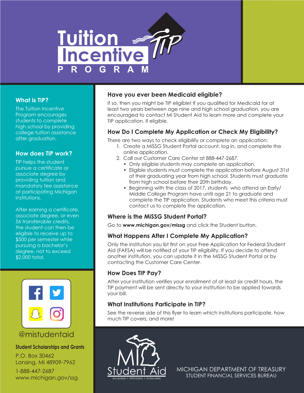 5111 Tuition Incentive Program Flyer