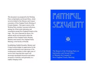 Faithful Sexuality