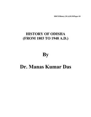 Paper 18 History of Odisha