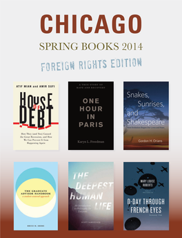 FOREIGN RIGHTS EDITION Spring 2014 Guide to Subjects