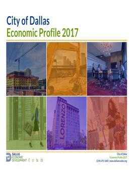 City of Dallas Economic Profile 2017