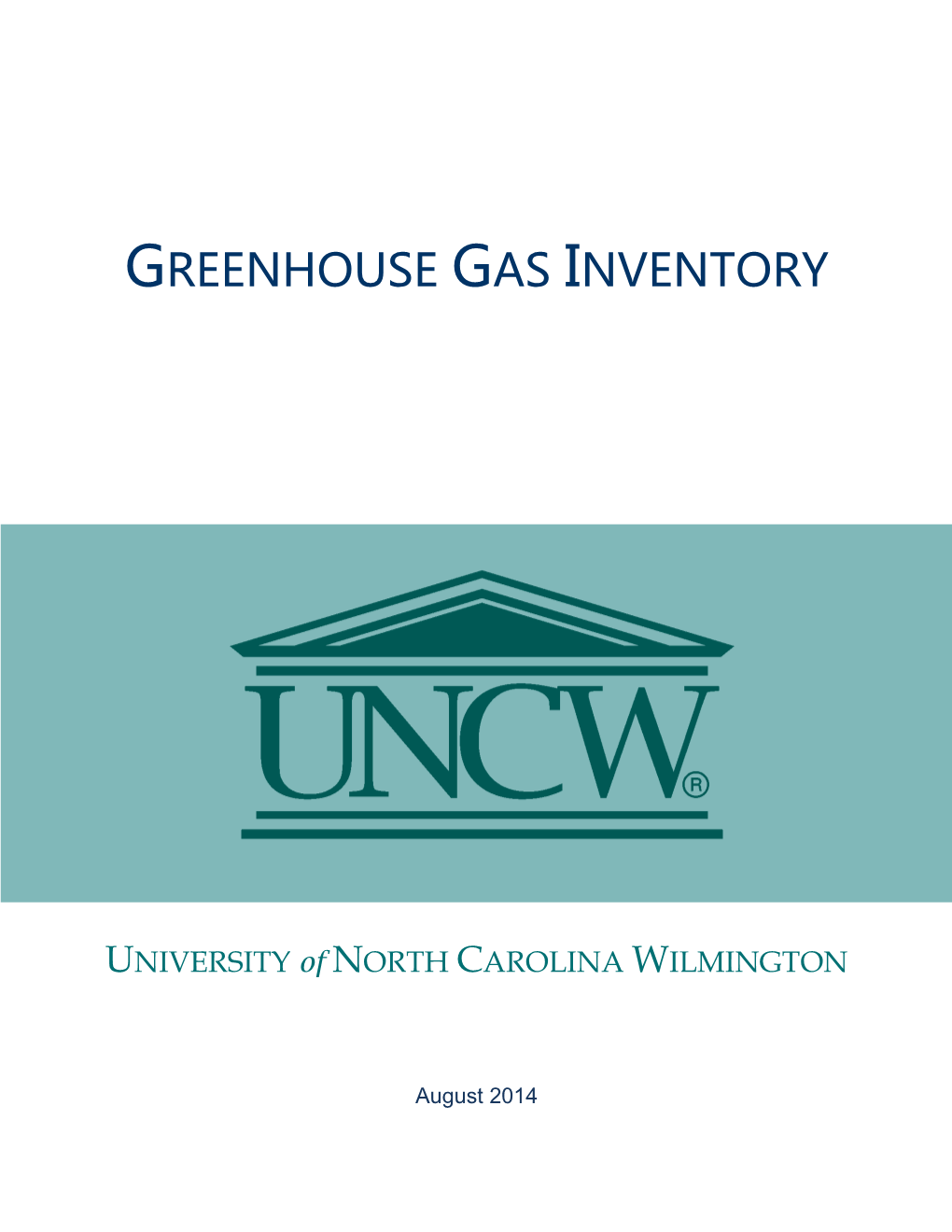 Greenhouse Gas Inventory