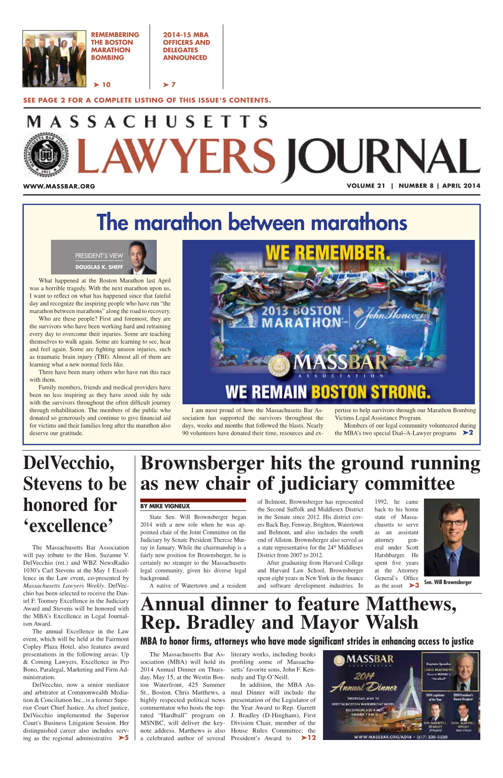 Massachusetts Lawyers Journal | April 2014