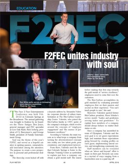 F2FEC Unites Industry with Soul