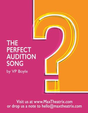 The Perfect Audition Song 2017