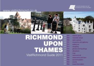 Richmond Upon Thames Est Un Quartier De Londres Richmond Upon Thames È Una Cittadina Di Londra De Todos Los Municipios Londinenses, Richmond Unique