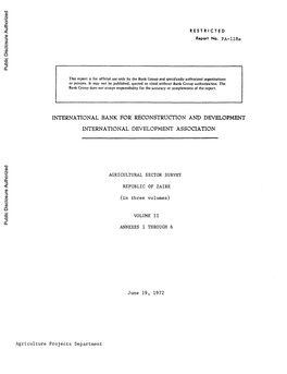 World Bank Document