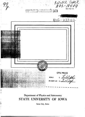 State University of Iowa