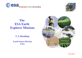 The Earth Explorer Missions - General Characteristics (1)