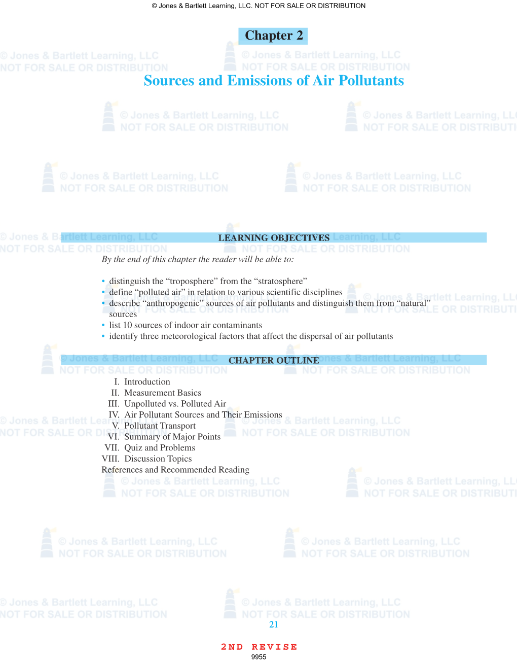 Sources and Emissions of Air Pollutants