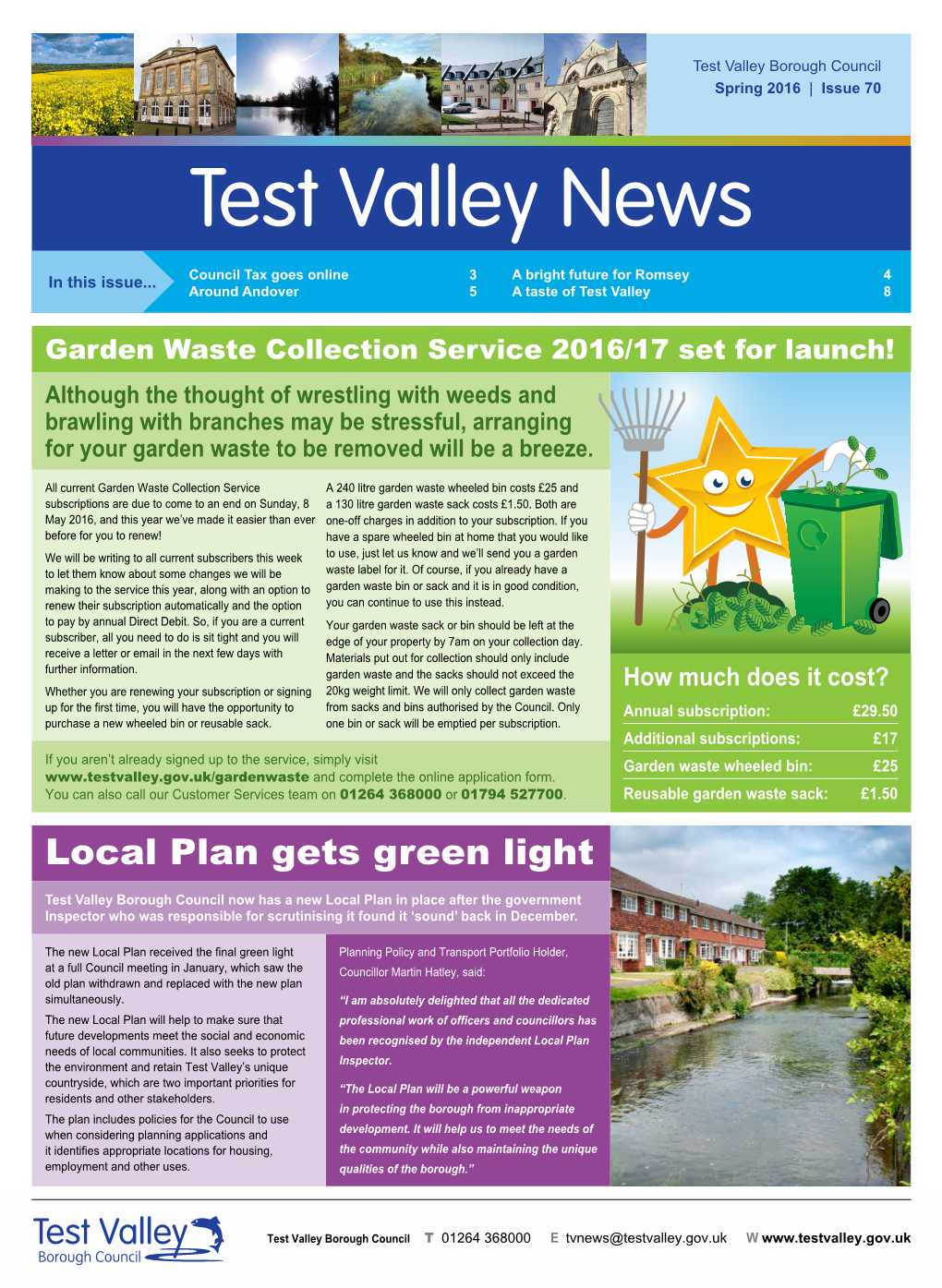 Test Valley News Edition 70 Spring 2016