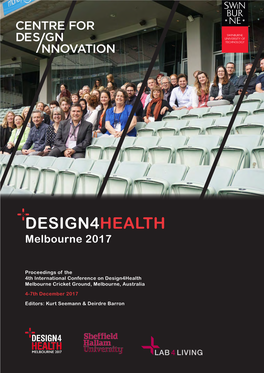 DESIGN4HEALTH Melbourne 2017