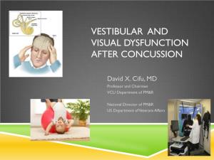 Vestibular and Visual Dysfunction After Concussion