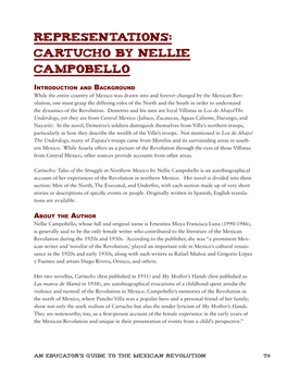 Representations: Cartucho by Nellie Campobello