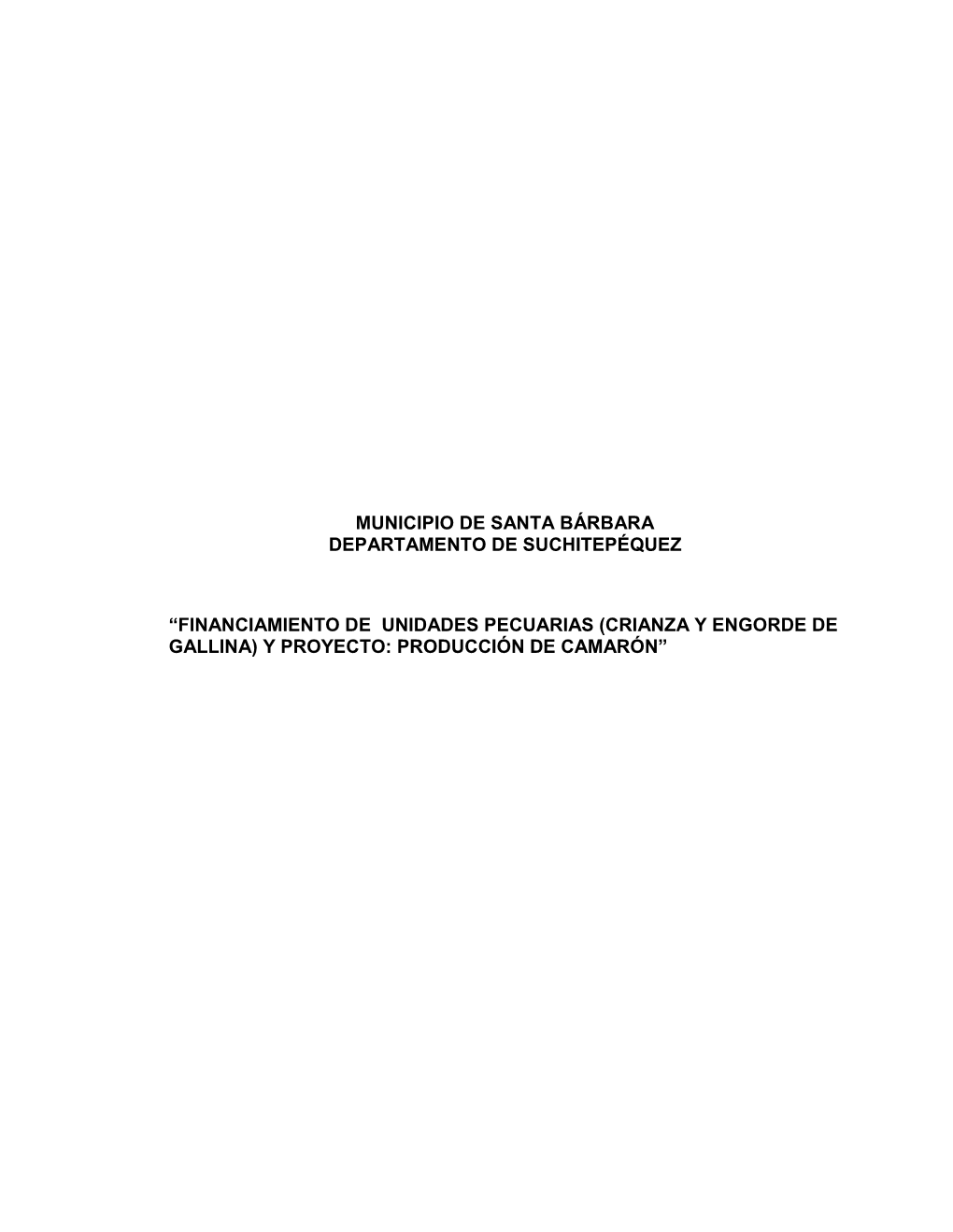 Capítulo I Características Socioeconómicas Del Municipio