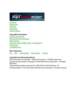 Acoustica-Mp3-Audio-Mixer-Manual.Pdf
