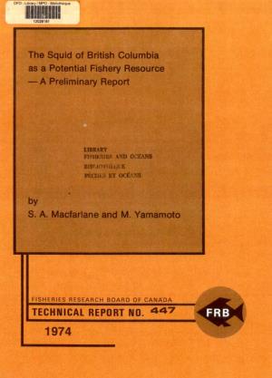 Technical Report No. 447 1974 •