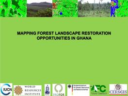Mapping Forest Landscape Restoration Opportunities in Ghana