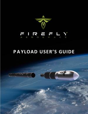 Firefly Aerospace Payload User's Guide