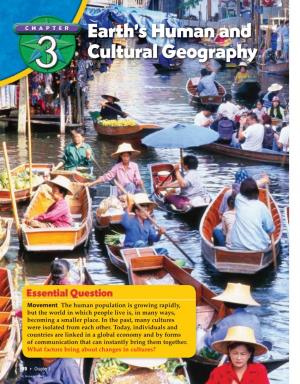 Chapter 3: Earth's Human and Cultural Geography