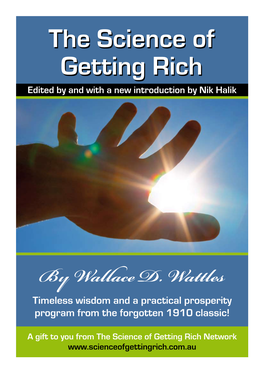 The Science of Getting Rich Network the SCIENCE of GETTING RICH