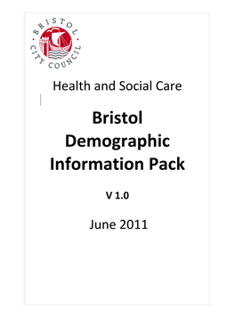 Bristol Demographic Information Pack