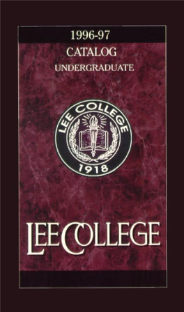 Undergraduate Catalog