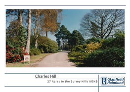 Charles Hill G Glanfield 27 Acres Inin Thethe Surrey Hills AONB H Holmlund