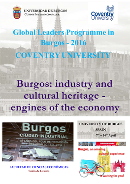 Burgos: Industry and Cultural Heritage - Engines of the Economy