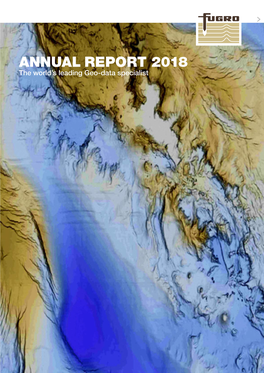 ANNUAL REPORT 2018 the World’S Leading Geo-Data Specialist