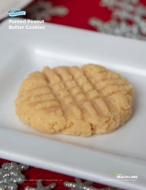 Pureed Peanut Butter Cookies