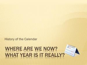 Calendar -Where Are We Now.Pdf