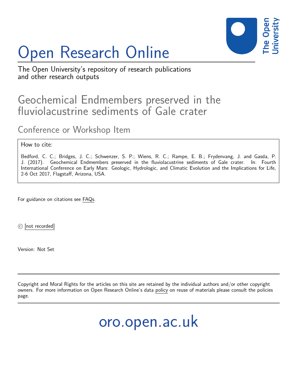 Open Research Online Oro.Open.Ac.Uk