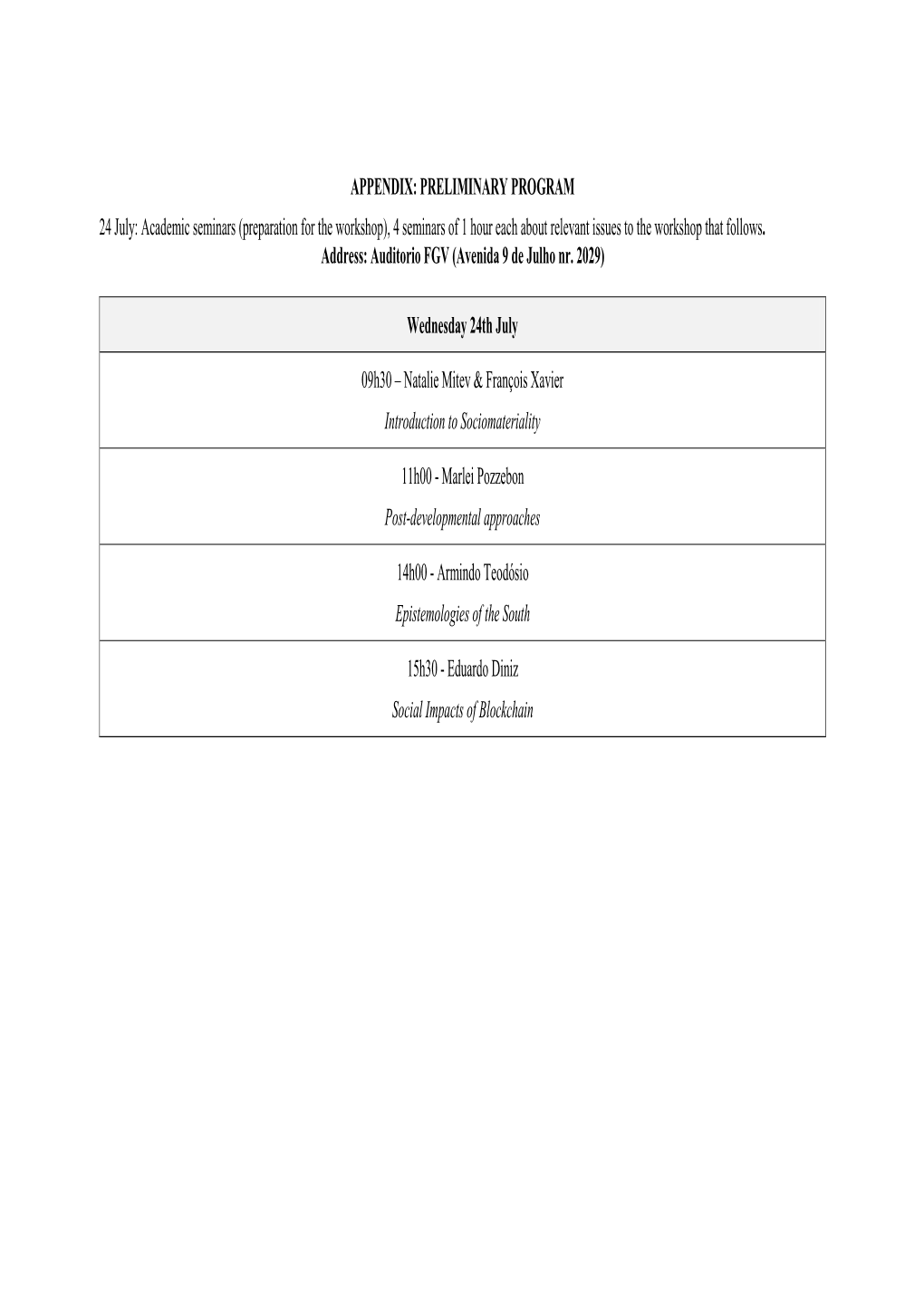 Program OAP 2019 SP Politics of Sociomateriality V4