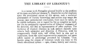 The Library of Libanius':-)