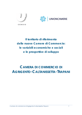 Camera Di Commercio Di Agrigento-Caltanissetta-Trapani