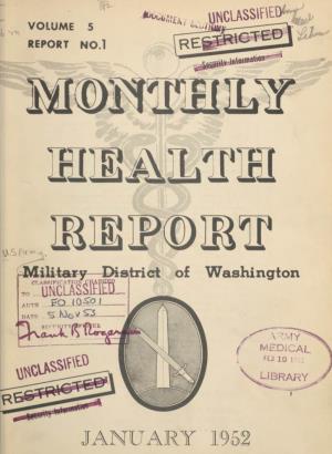 Monthly Health Report