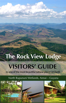 VISITORS' GUIDE the Rock View Lodge