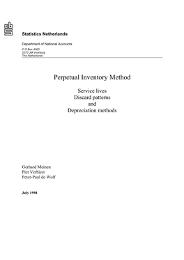 Perpetual Inventory Method