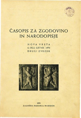 Časopis Za Zgodovino in Narodopisje