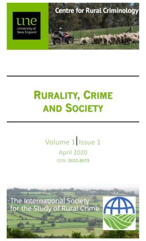 Rurality, Crime and Society