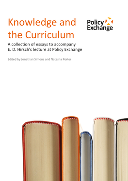 Knowledge and the Curriculum a Collection of Essays to Accompany E