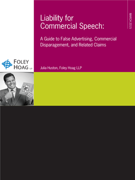 Liability for Commercial Speech