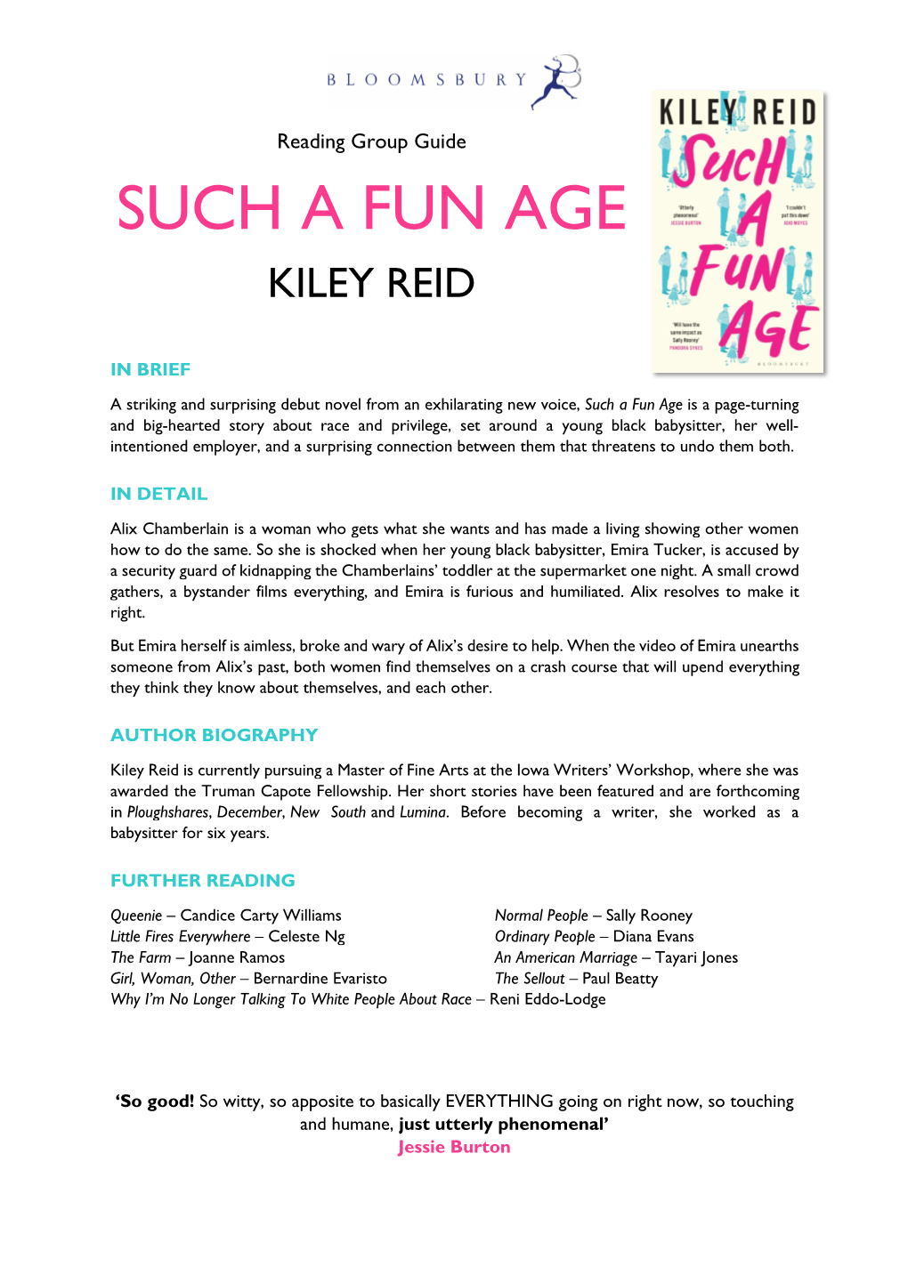 Such a Fun Age Kiley Reid