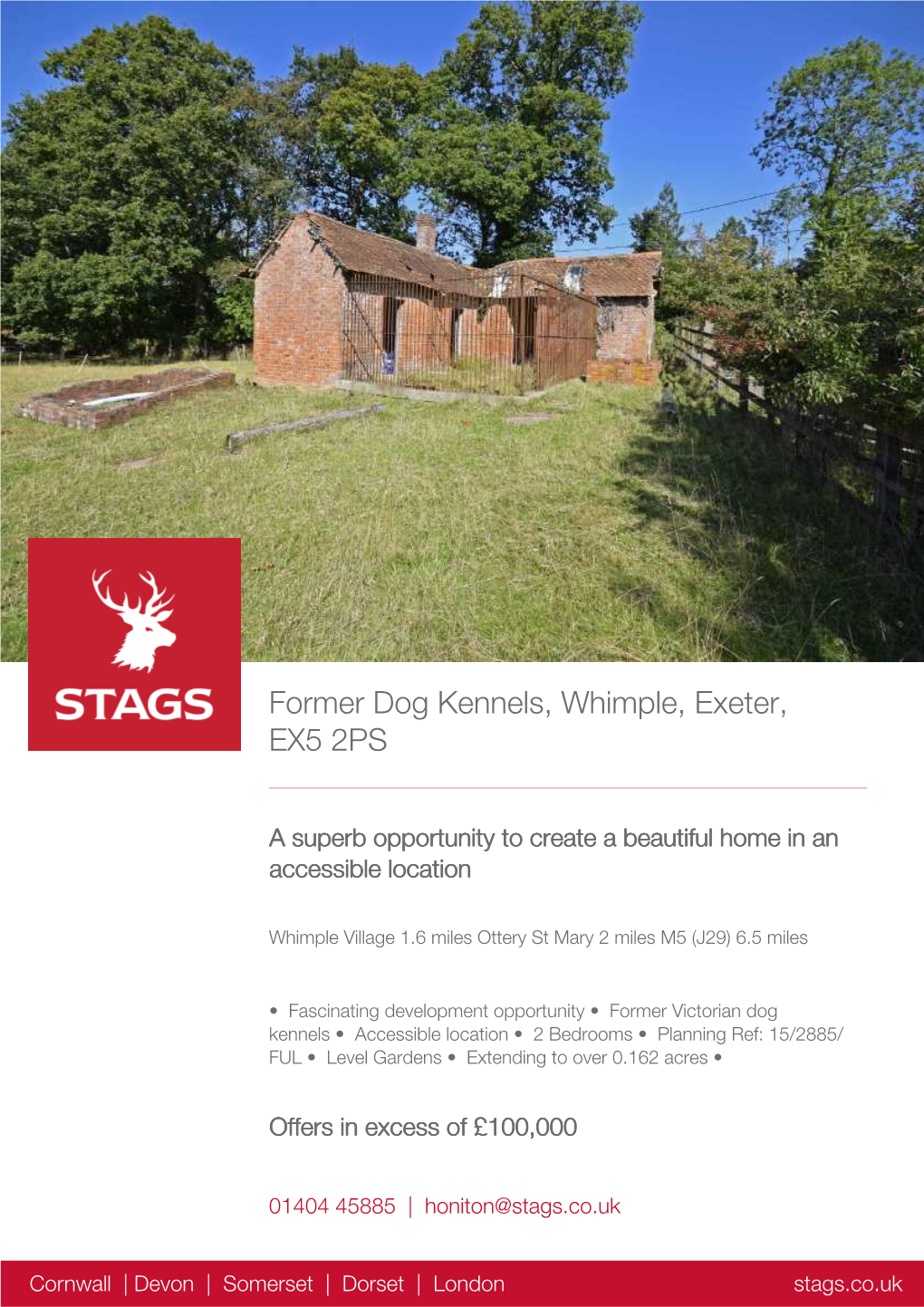 Former Dog Kennels, Whimple, Exeter, EX5 2PS