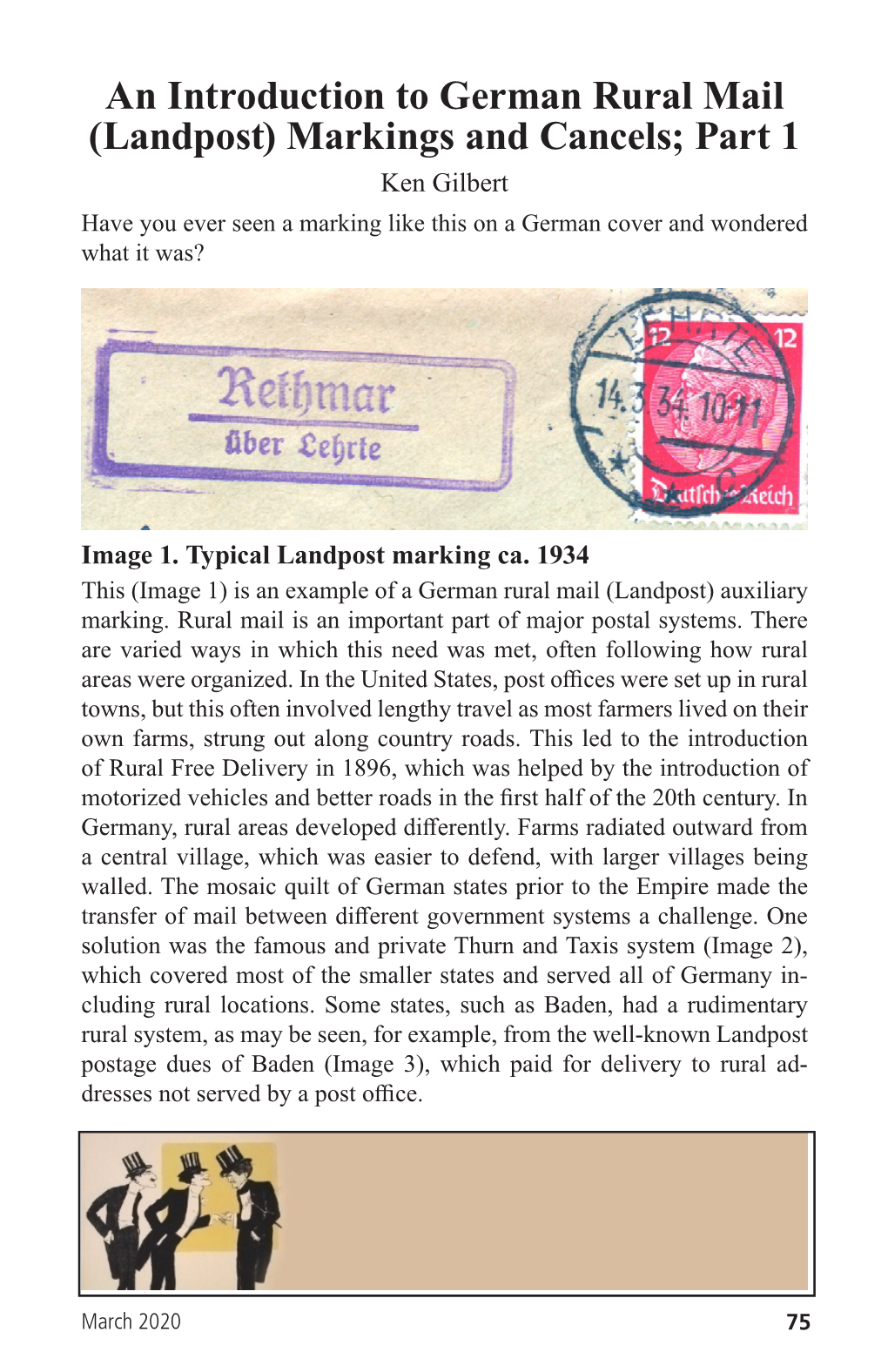 An Introduction to German Rural Mail (Landpost