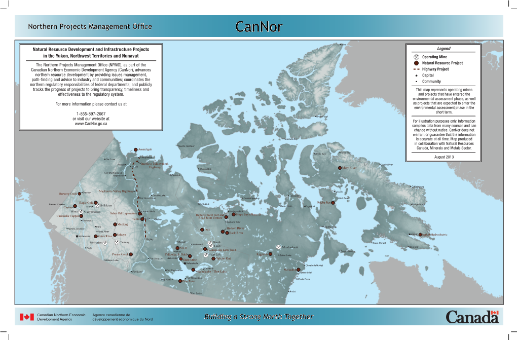 Natural Resource Development and Infrastructure Projects in the North