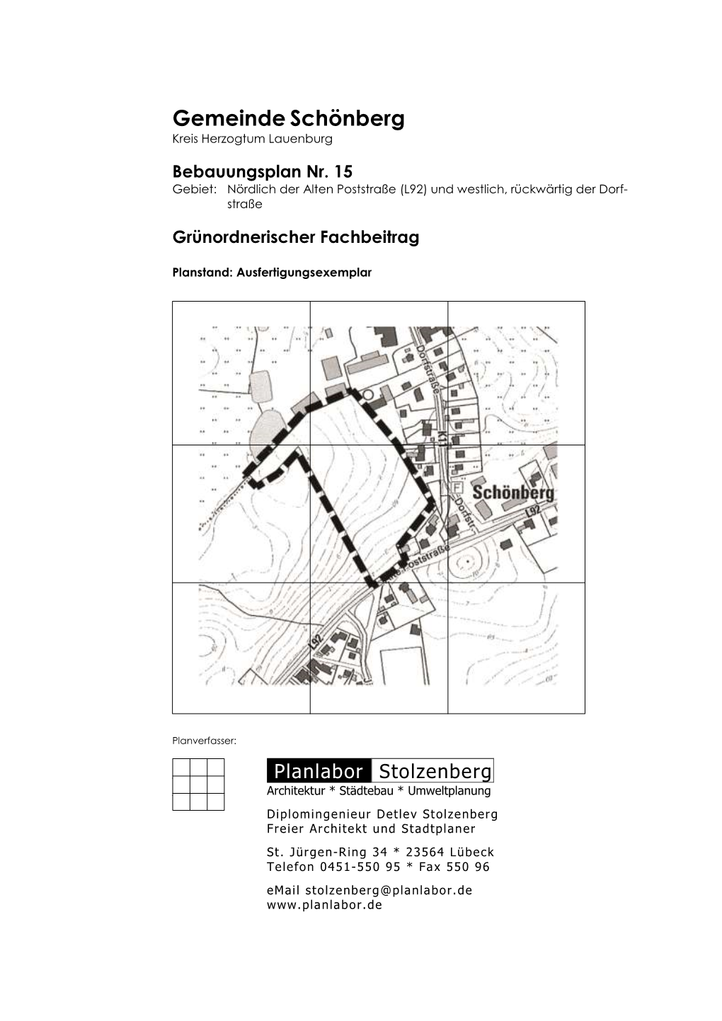 Gemeinde Schönberg Kreis Herzogtum Lauenburg