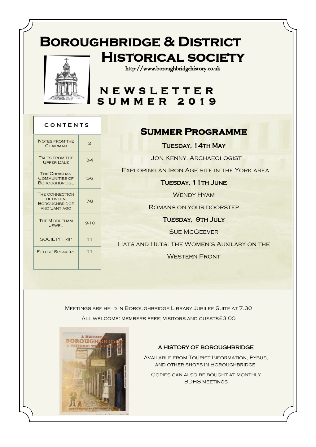 Newsletter Summer 2019